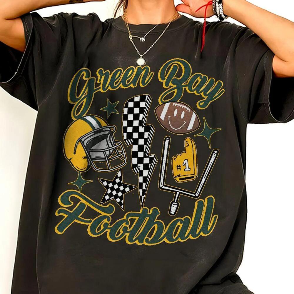 Retro Green Bay Football Shirt